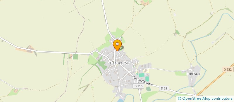 localisation de l'entreprise MONSIEUR JEAN-PAUL BELVAL à BEAUREVOIR