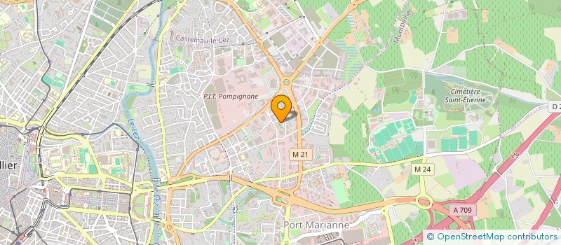 localisation de l'entreprise MONSIEUR JEAN-PAUL BENGLIA à MONTPELLIER