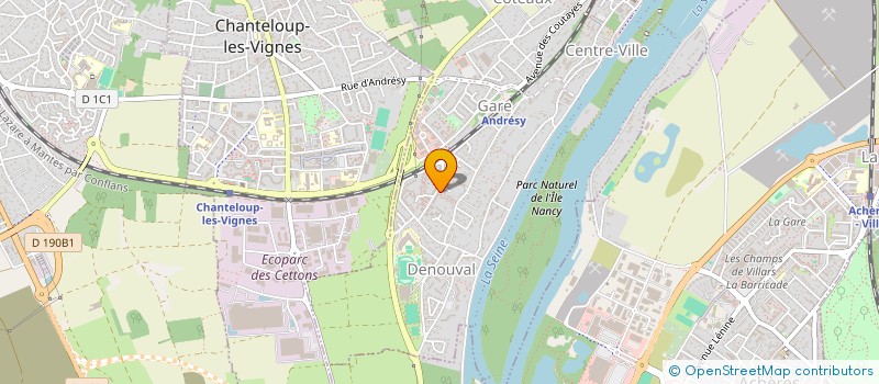 localisation de l'entreprise MONSIEUR JEAN-PAUL BILLON à ANDRESY