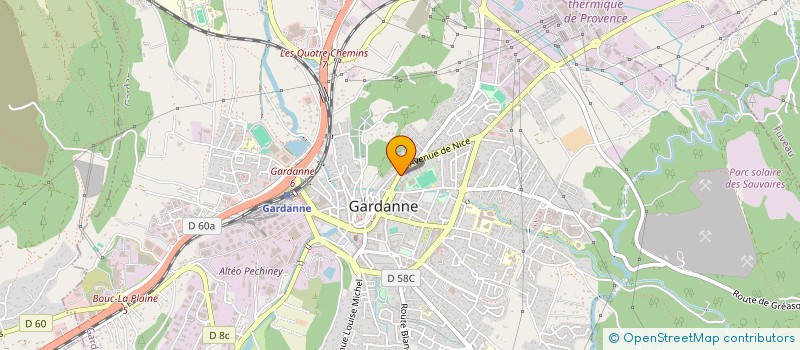 localisation de l'entreprise MONSIEUR JEAN-PAUL BOSCA à GARDANNE