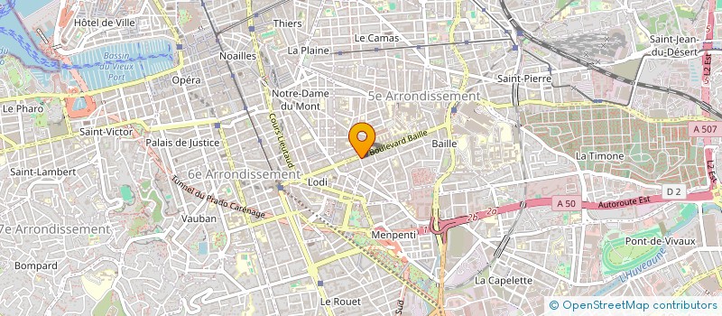 localisation de l'entreprise MONSIEUR JEAN-PAUL BOSCH à MARSEILLE