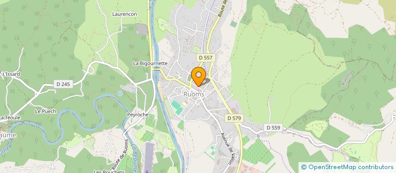 localisation de l'entreprise MONSIEUR JEAN PAUL BOUCHER  RUOMS