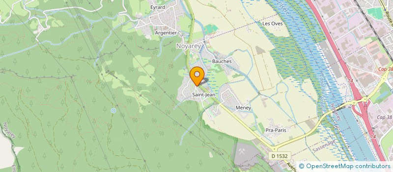 localisation de l'entreprise MONSIEUR JEAN PAUL BOYAT à NOYAREY