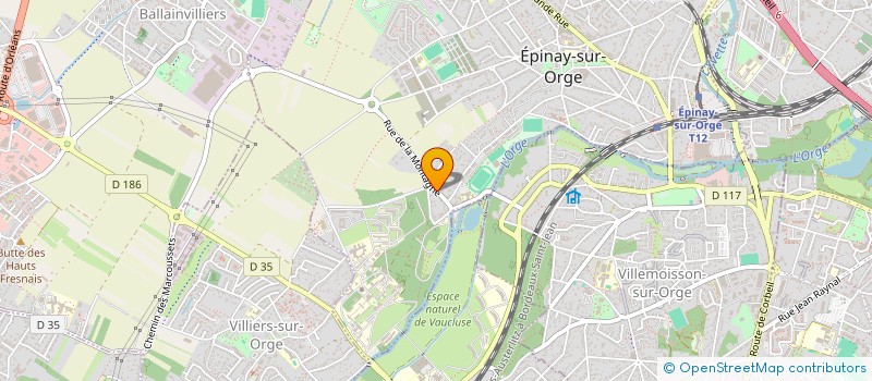 localisation de l'entreprise MONSIEUR JEAN-PAUL BOYER  EPINAY-SUR-ORGE