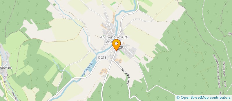 localisation de l'entreprise MONSIEUR JEAN-PAUL BRENEY  ANCHENONCOURT-ET-CHAZEL