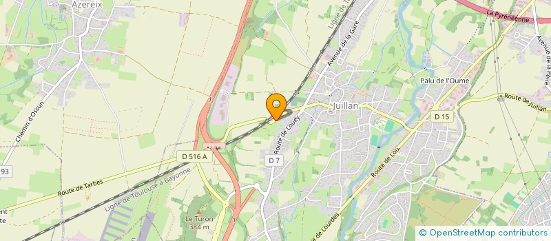 localisation de l'entreprise MONSIEUR JEAN-PAUL BRESSON  JUILLAN