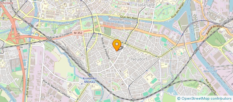 localisation de l'entreprise MONSIEUR JEAN-PAUL BRION  STRASBOURG