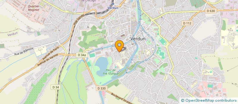 localisation de l'entreprise MONSIEUR JEAN-PAUL BROMAN à VERDUN