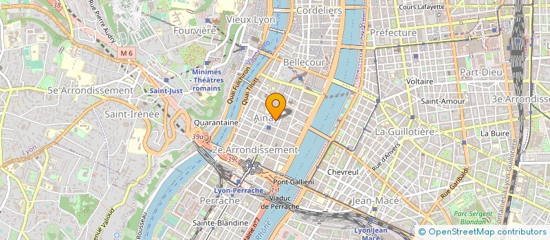 localisation de l'entreprise MONSIEUR JEAN PAUL BRONDEL  LYON