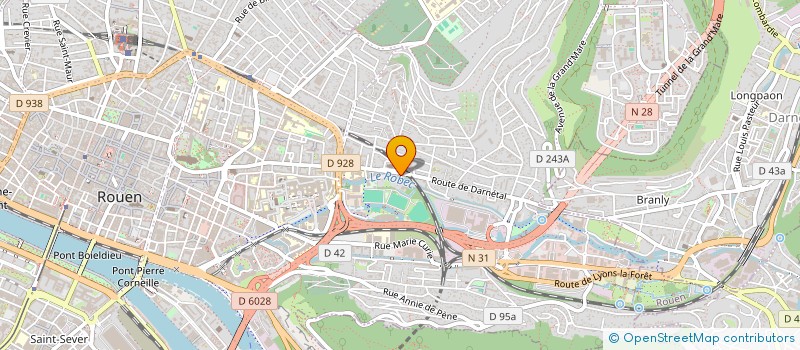 localisation de l'entreprise MONSIEUR JEAN-PAUL BRUMENT à ROUEN