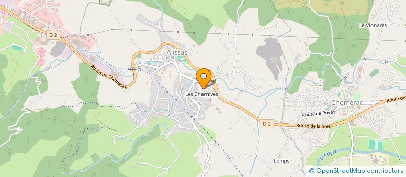 localisation de l'entreprise MONSIEUR JEAN-PAUL BUHR  ALISSAS