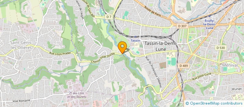 localisation de l'entreprise MONSIEUR JEAN-PAUL BURNIER-DECHON  TASSIN-LA-DEMI-LUNE
