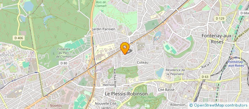 localisation de l'entreprise MONSIEUR JEAN-PAUL CABOT  CLAMART