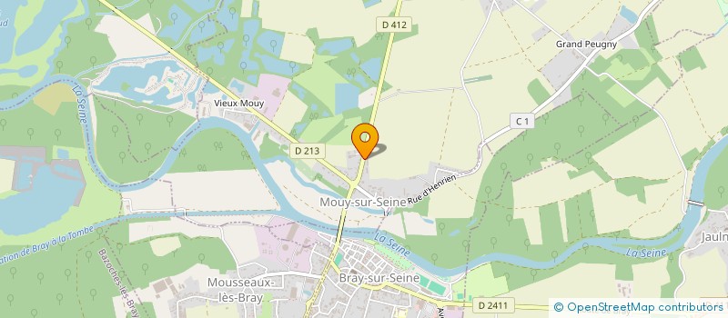 localisation de l'entreprise MONSIEUR JEAN-PAUL CAEN  MOUY-SUR-SEINE