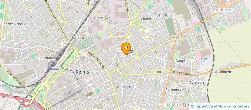 localisation de l'entreprise MONSIEUR JEAN-PAUL CAMBRAY à REIMS