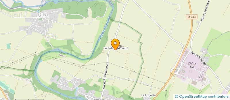 localisation de l'entreprise MONSIEUR JEAN-PAUL CANTET à NIORT