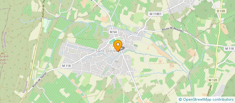 localisation de l'entreprise MONSIEUR JEAN-PAUL CARDONNET  SAINT-DREZERY