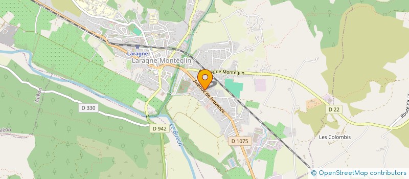 localisation de l'entreprise MONSIEUR JEAN-PAUL CARLE à LARAGNE-MONTEGLIN