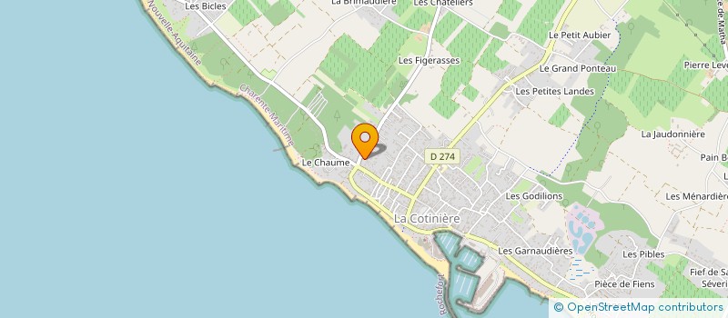 localisation de l'entreprise MONSIEUR JEAN-PAUL CARPENTIER à SAINT-PIERRE-D OLERON