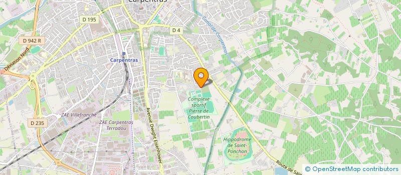 localisation de l'entreprise MONSIEUR JEAN-PAUL CASPAR à CARPENTRAS