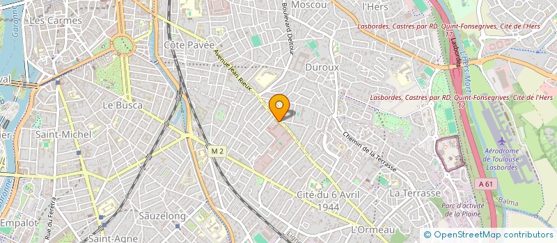 localisation de l'entreprise MONSIEUR JEAN PAUL CAZENEUVE à TOULOUSE