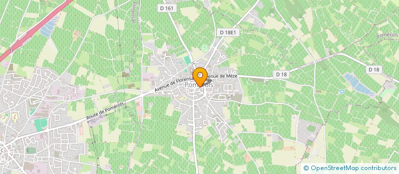 localisation de l'entreprise MONSIEUR JEAN-PAUL CHAMBON  POMEROLS