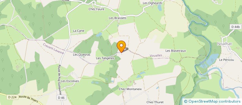 localisation de l'entreprise MONSIEUR JEAN PAUL CHAMPREDON  CREVANT-LAVEINE