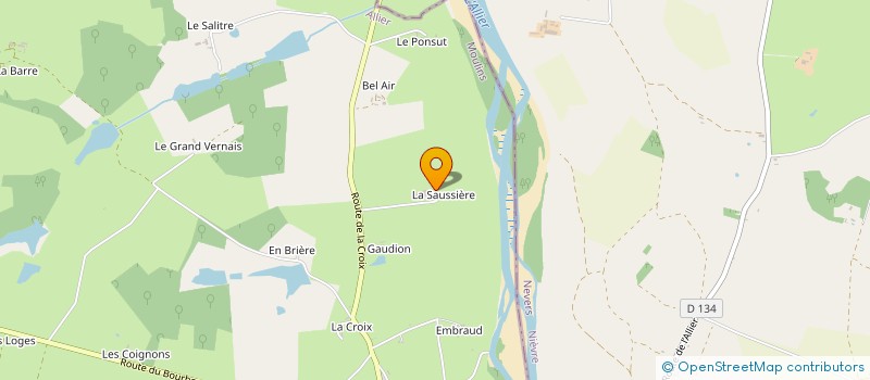 localisation de l'entreprise MONSIEUR JEAN-PAUL CHARPENTIER  CHATEAU-SUR-ALLIER