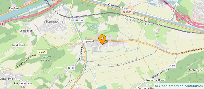 localisation de l'entreprise MONSIEUR JEAN PAUL CHARPIN à CHATEAUNEUF