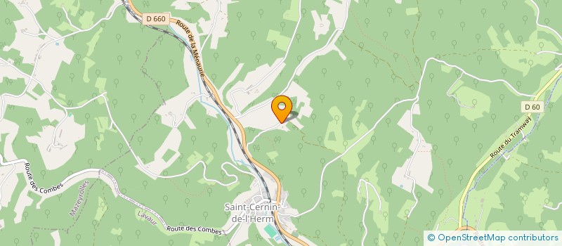 localisation de l'entreprise MONSIEUR JEAN-PAUL CHATEAURAYNAUD  MAZEYROLLES