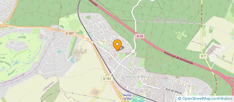 localisation de l'entreprise MONSIEUR JEAN-PAUL CHAUVOT DE BEAUCHENE à NOISY-LE-ROI