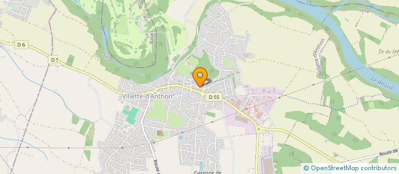 localisation de l'entreprise MONSIEUR JEAN-PAUL CHAVANCY  VILLETTE-D'ANTHON