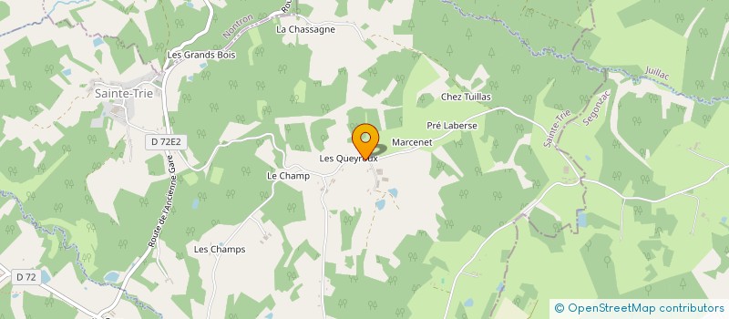 localisation de l'entreprise MONSIEUR JEAN PAUL CHENU à SAINTE-TRIE
