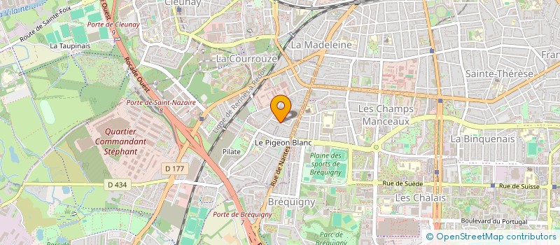 localisation de l'entreprise MONSIEUR JEAN-PAUL CHEREL  SAINT-JACQUES-DE-LA-LANDE