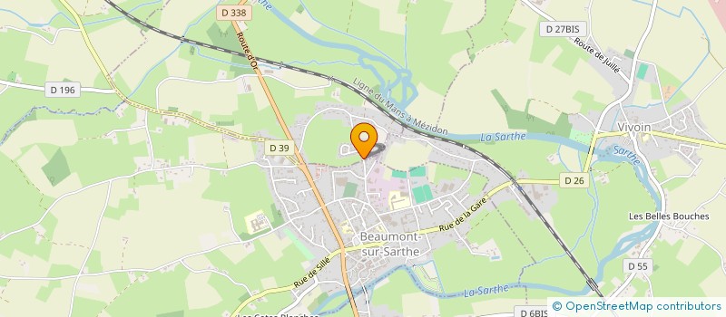 localisation de l'entreprise MONSIEUR JEAN-PAUL CHOTARD  JUILLE