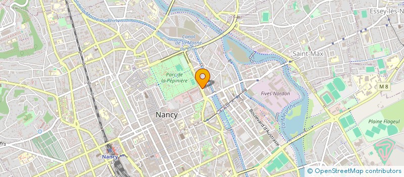 localisation de l'entreprise MONSIEUR JEAN-PAUL CLAUDEL  NANCY