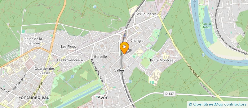 localisation de l'entreprise MONSIEUR JEAN-PAUL CLAUX  AVON