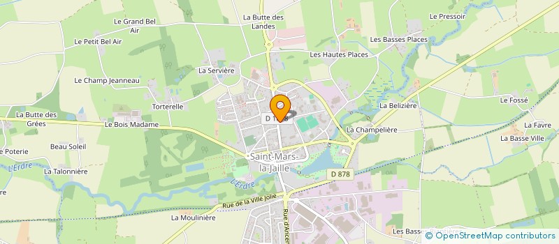 localisation de l'entreprise MONSIEUR JEAN-PAUL COCAUD à VALLONS-DE-L'ERDRE