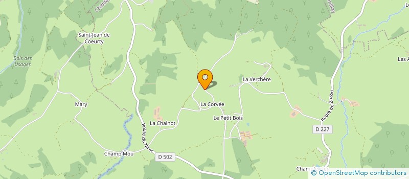 localisation de l'entreprise MONSIEUR JEAN-PAUL COCHET  CHIDDES