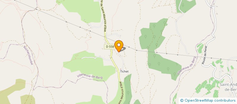 localisation de l'entreprise MONSIEUR JEAN-PAUL COLAS  VILLENEUVE-DE-BERG