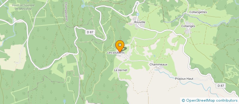 localisation de l'entreprise MONSIEUR JEAN PAUL COMPTE  MARSAC-EN-LIVRADOIS