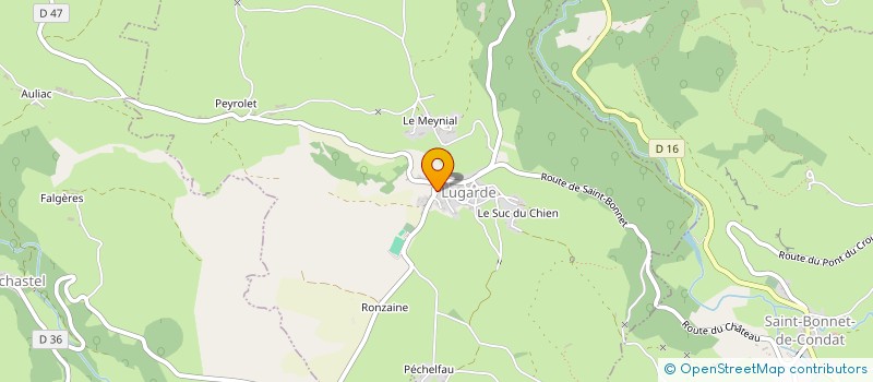 localisation de l'entreprise MONSIEUR JEAN-PAUL CORNET à SAINT-SATURNIN