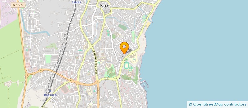 localisation de l'entreprise MONSIEUR JEAN-PAUL COT  ISTRES