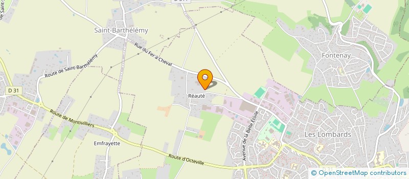 localisation de l'entreprise MONSIEUR JEAN PAUL COTTET  SAINT-MARTIN-DU-MANOIR