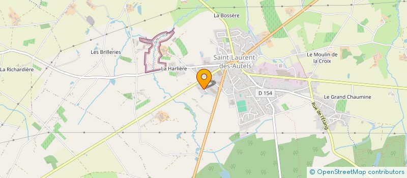 localisation de l'entreprise MONSIEUR JEAN-PAUL COUDRAIS  OREE-D'ANJOU