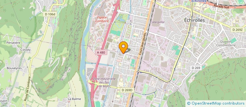 localisation de l'entreprise MONSIEUR JEAN-PAUL CURATELLA  LE PONT-DE-CLAIX