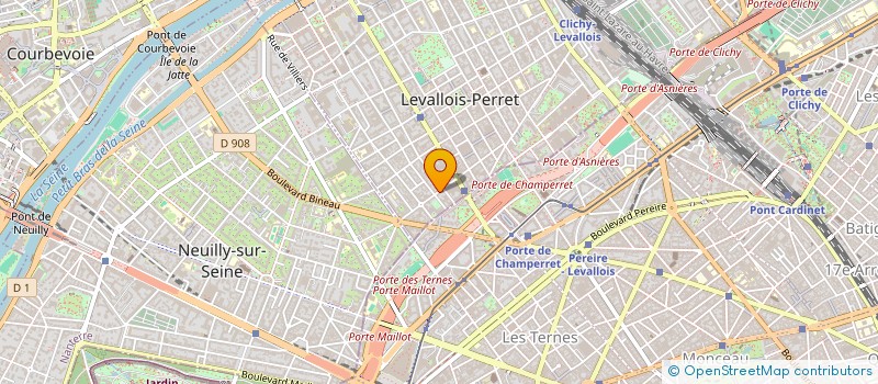 localisation de l'entreprise MONSIEUR JEAN PAUL DA SILVA à LEVALLOIS-PERRET