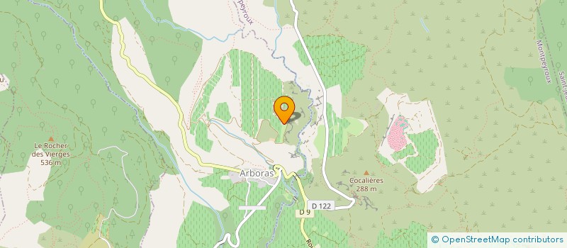 localisation de l'entreprise MONSIEUR JEAN PAUL DANIEL  ANIANE