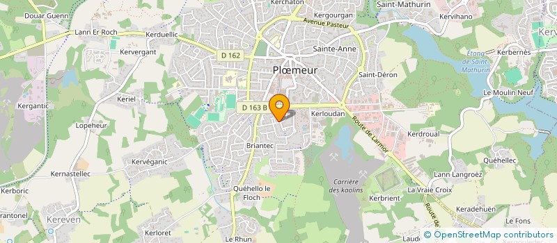 localisation de l'entreprise MONSIEUR JEAN PAUL DANTEC à PLOEMEUR