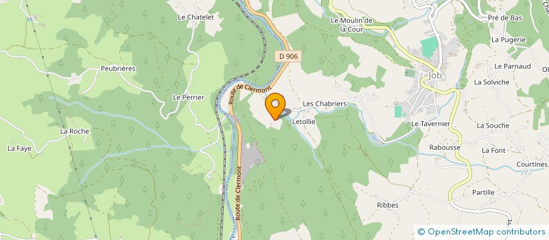 localisation de l'entreprise MONSIEUR JEAN PAUL DAUPHIN  JOB